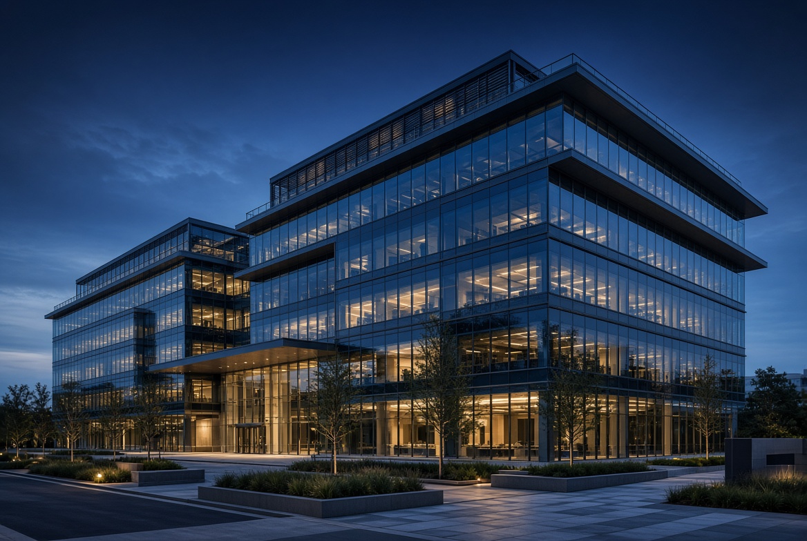 Modern architectural masterpiece
